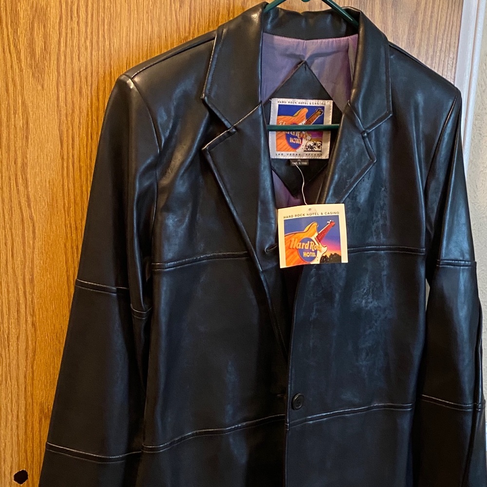 New Hard Rock Vegas leather jacket